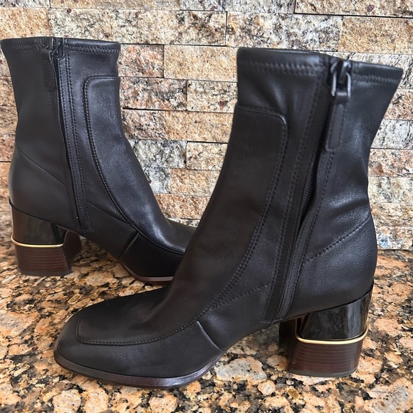 TORY BURCH Zip-Up Stretch Boot - Picture 7 of 11
